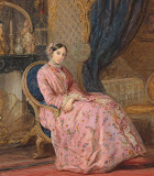 Portrait of Grand Duchess Maria Nikolayevna by Christina Robertson - Portrait Drawings from Hermitage Museum