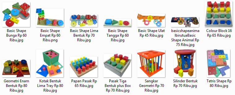 Mainan Edukasi Rumah Pintar: Katalog Mainan Edukasi Rumah 