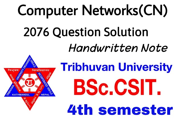 Computer Network 2076 Question Solution