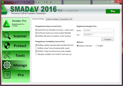 Smadav Pro Rev 10.6 Terbaru 2016 Full Versi