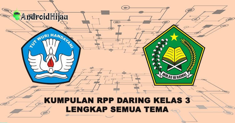 Download Rpp Daring 1 Halaman Kelas 3 Sd Mi Lengkap Semua Tema Android Hijau