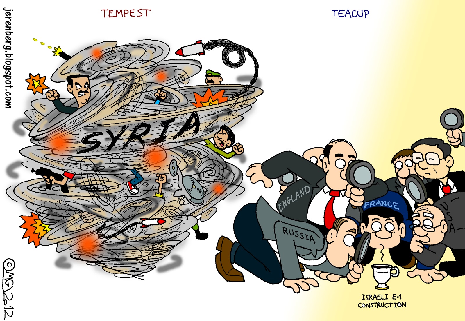 Image result for Syria, US fights the Russians cartoon
