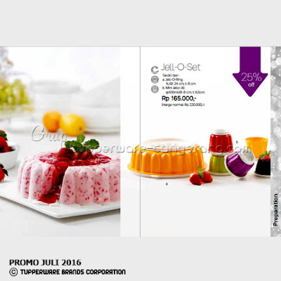 Jell O Set  ~ Katalog Tupperware Promo Juni 2016