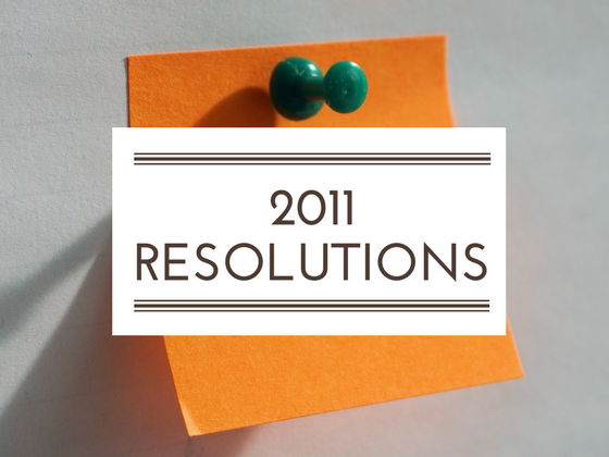 2011 resolutions review