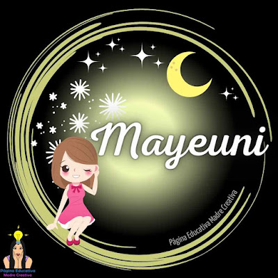 Solapín Nombre Mayeuni para imprimir descargar gratis