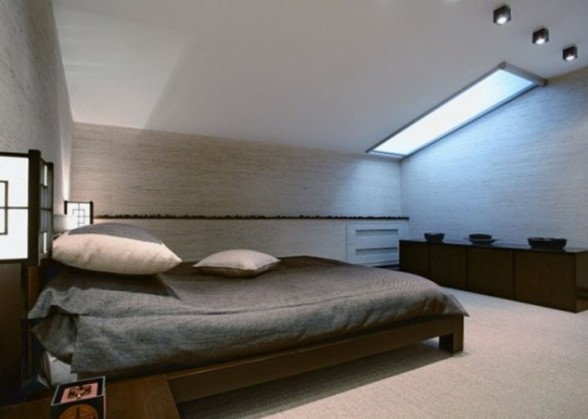 Comfortable Bedroom Neoclassical Apartment