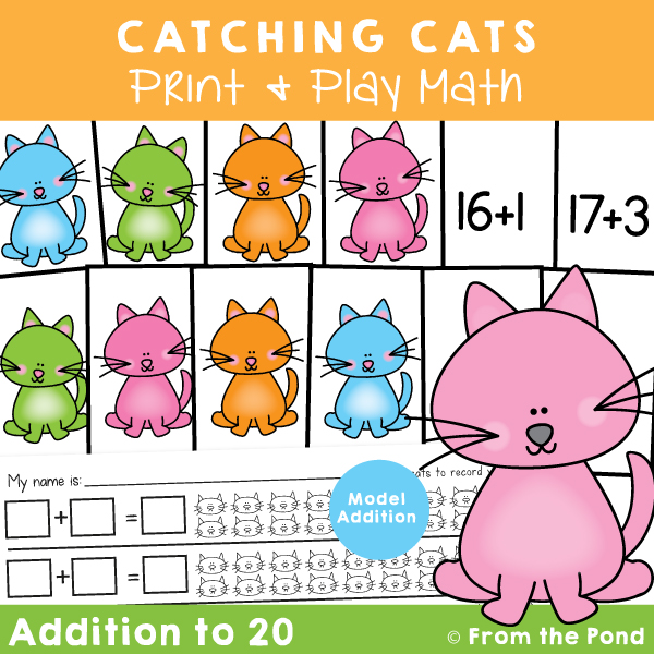 Addition to 20 Activity with Cats