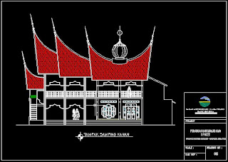 Desain Atap Gonjong untuk Masjid Pondok Betung  What a 