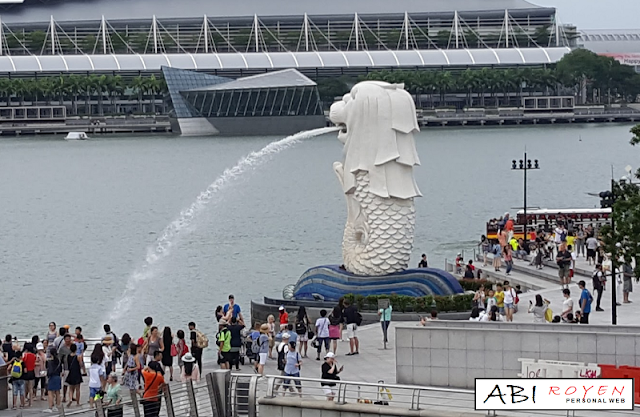 Tempat Wisata Di Singapura Paling Menarik Merlion Park