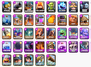 All Cards In Clash Royale 
