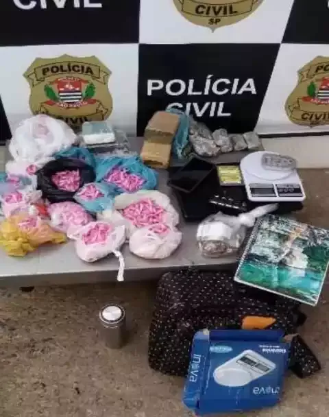 Polícia Civil prende homem com grande quantidade de drogas no Vale do Ribeira