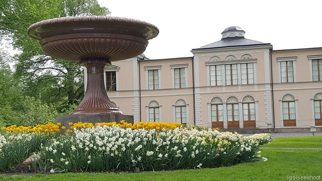 Porfyrvasen at Rosendal Palace ( Rosendal Slott). 