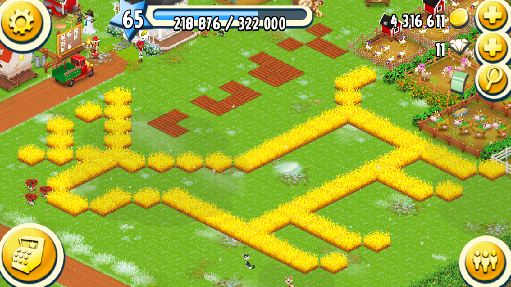  Hay  Day  Showcase How to arrange your crops in Hay  Day 