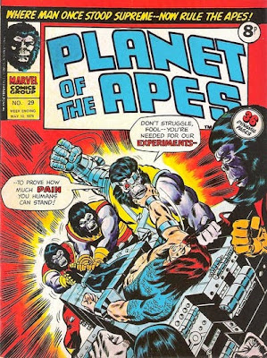 Marvel UK, Planet of the Apes #29, Apeslayer