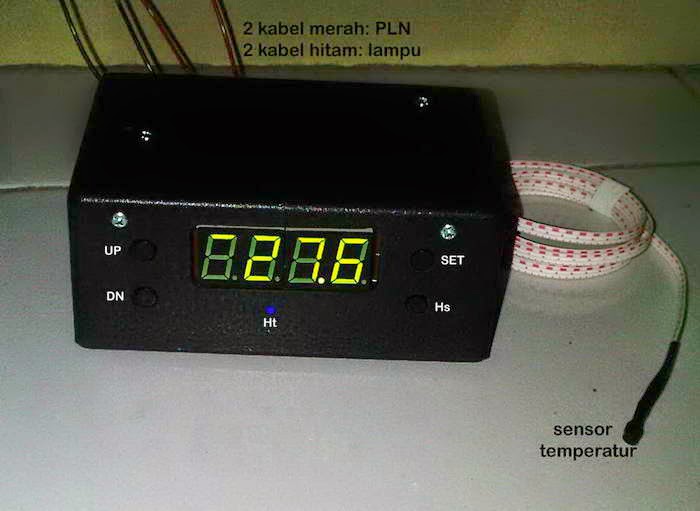 Thermostat mesin penetasan telur