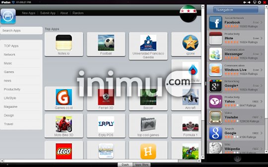 iPadian, iPad emulator for PC - Apps Store