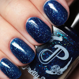 Pretty Jelly Nail Polish Bluefire