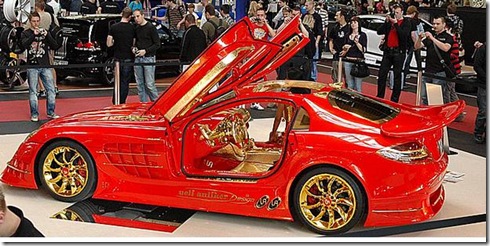 McLaren SLR gold