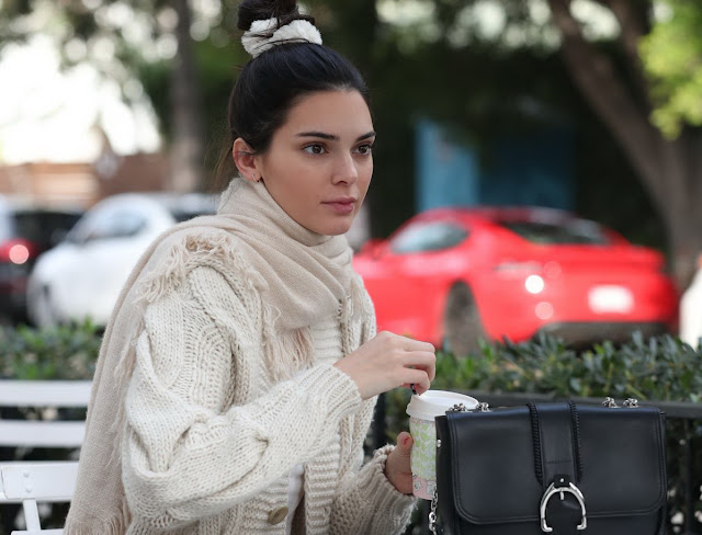 Kendall Jenner - Out for Coffee in LA