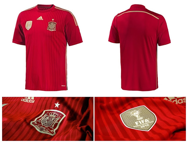 Jersey+Spanyol+Home+Piala+Dunia+2014