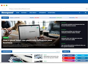 Newspeed Premium Blogger Template