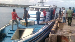 Kapal Cepat KMP. Minanga Gasing 05 Selamatkan  5 Orang Pemancing