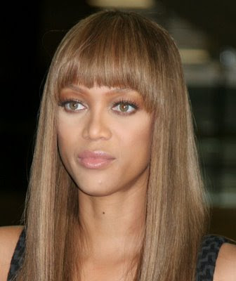 The millions of fans that adore Tyra Banks hairstyles have seen her as a 