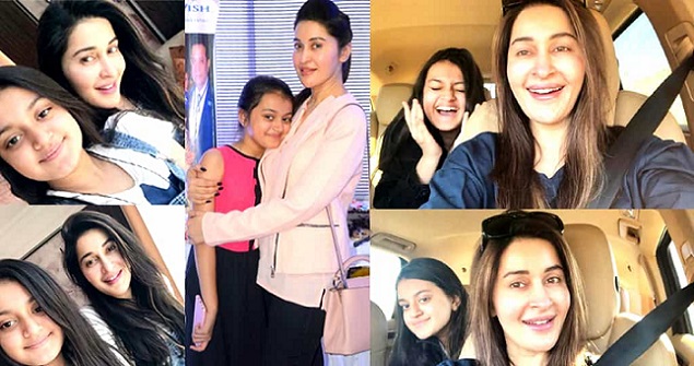 Beautiful Pictures of Shaista Lodhi With Her Daughter