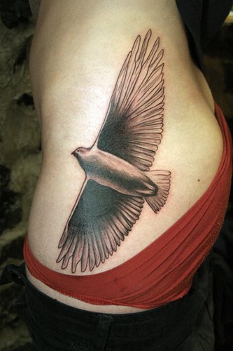 Bird Hip Tattoos