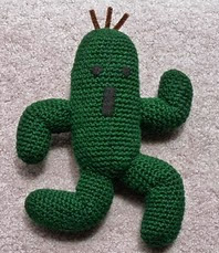 http://www.ravelry.com/patterns/library/cactuar-amigurumi