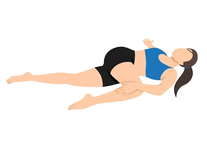 Side Lying T-Spine Rotations: 10-15 reps each side (3 sets)