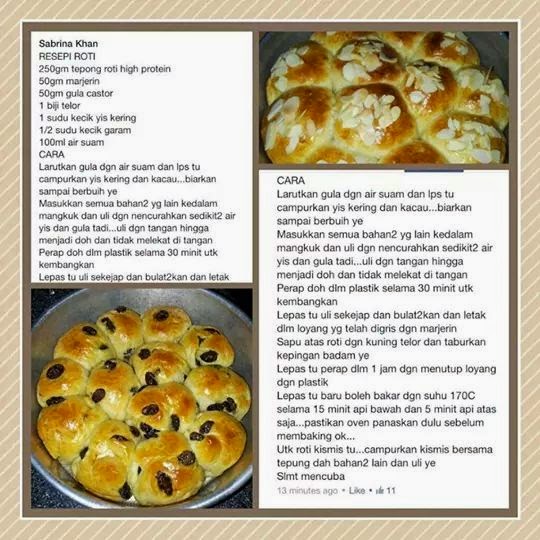 Pin on aneka resepi roti