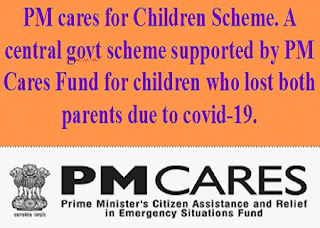 PM Cares For Children Scheme