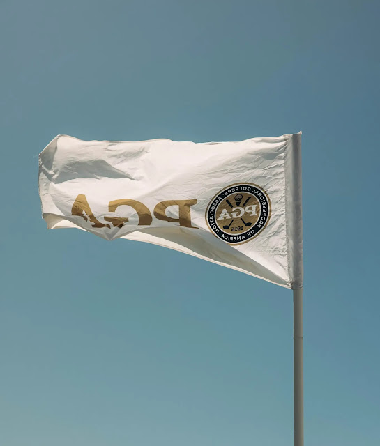 pga 투어 깃발