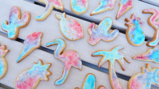 galletas decoradas estilo acuarela