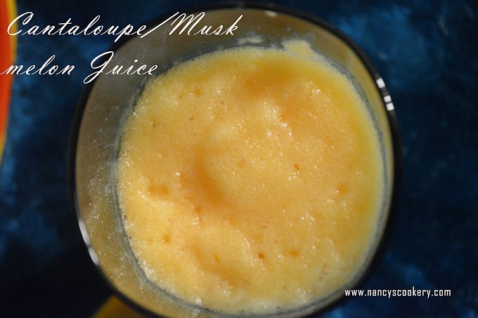 Muskmelon/ Cantaloupe/ kharbuja/ Kirni Pazham Juice Recipe