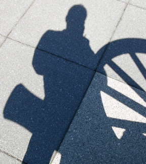 Shadow Pic at the Atlanta Cyclorama