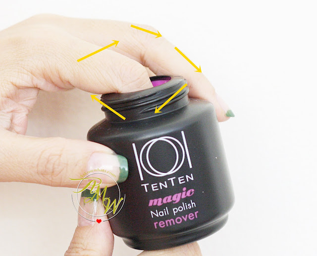 a photo of TenTen Magic Nail Polish Remover 