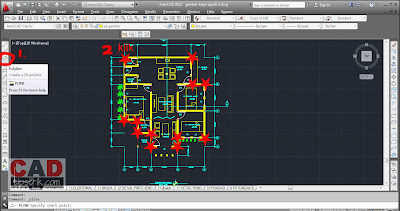 Cara Menghitung Luas dan Keliling Denah Bangunan Pada AutoCAD