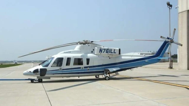 Image Attribute: Kobe Bryant's S-76B helicopter was built in 1991 and previously flew as N761LL before becoming N72EX.