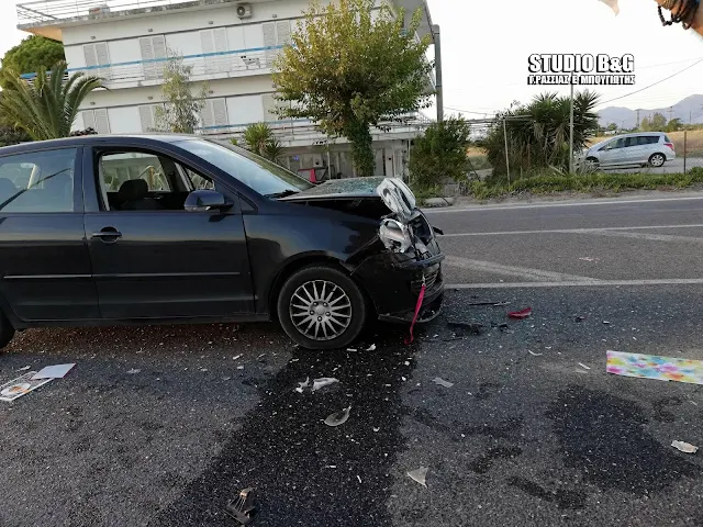 Αργολίδα: Τροχαίο καραμπόλα στην παραλιακή Νέας Κίου