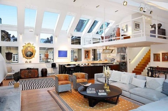 Continuacin Imagenes De Este Espectacular Loft Moderno