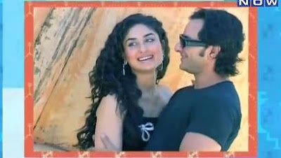 Kareena, Saif Photoshoot for Hi blitz, Hi living