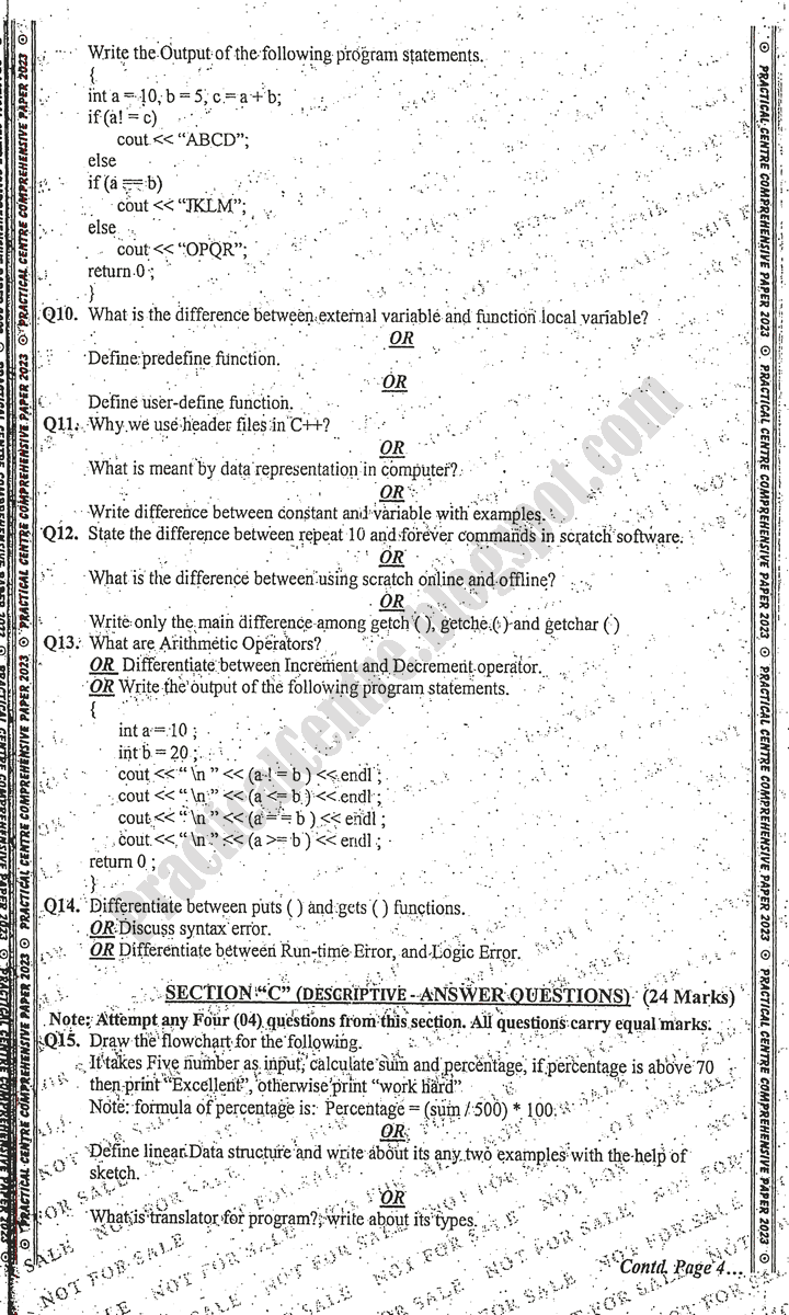 computer-studies-10th-practical-centre-guess-paper-2023-science-group