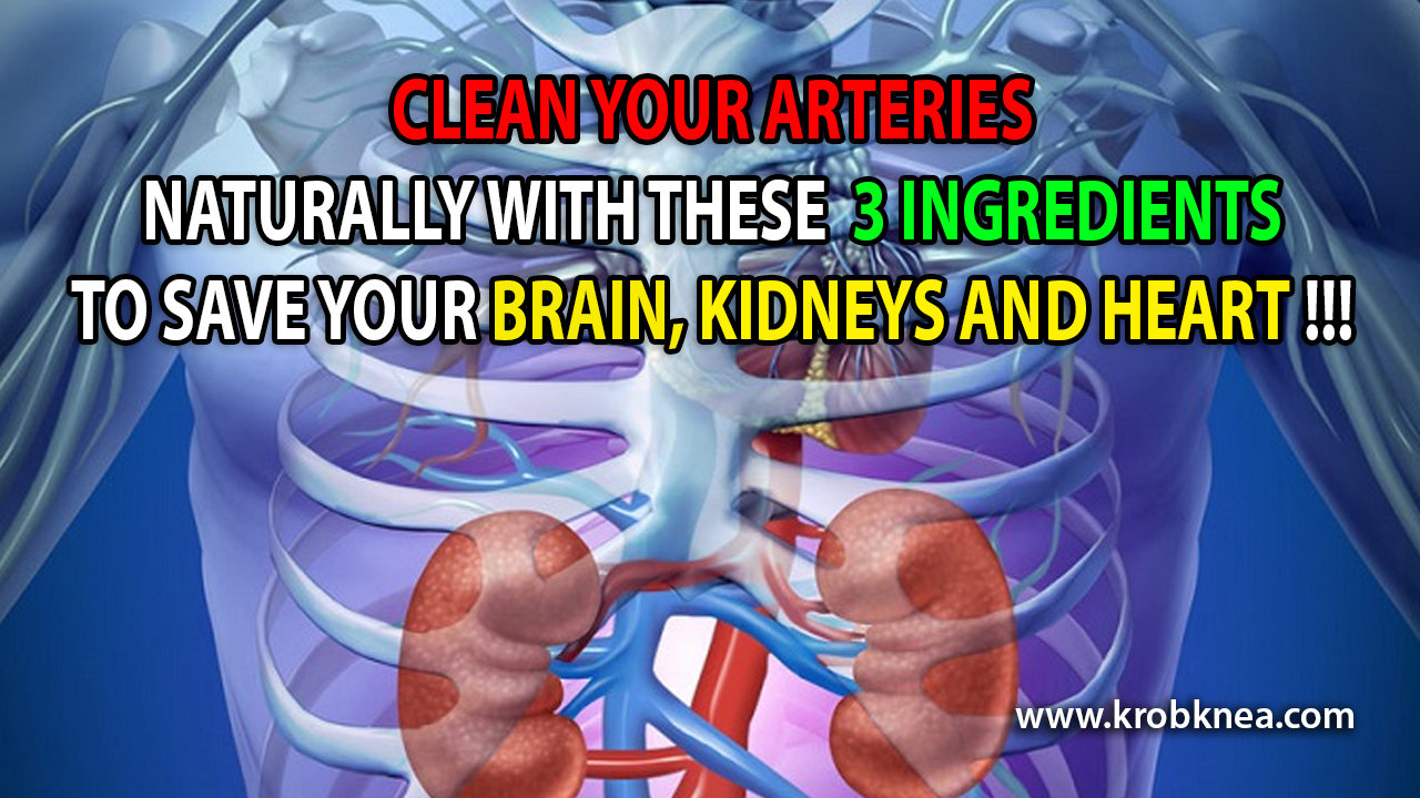 How to clean out plaque in arteries 3 ingredients