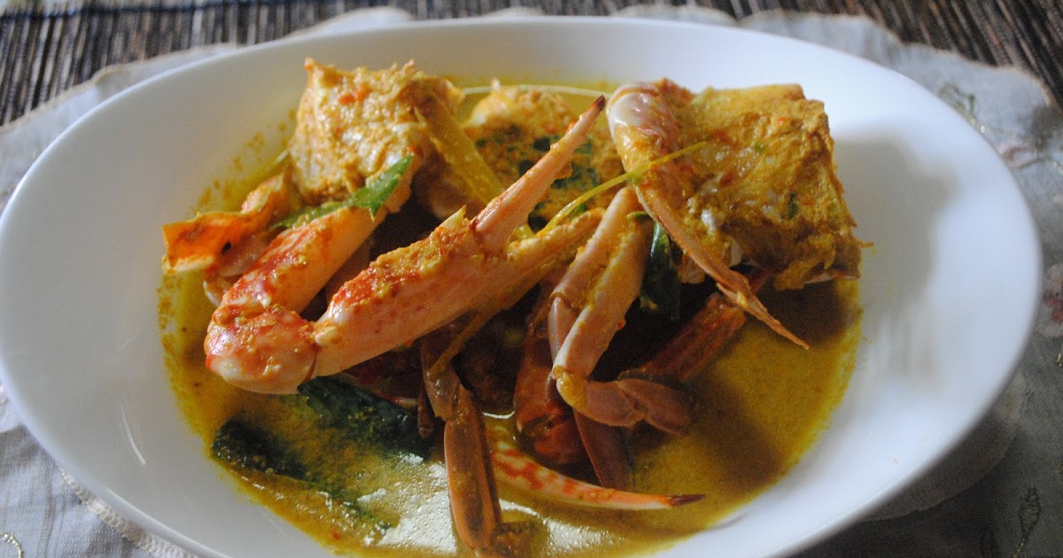 Azierie: Resepi ketam masak lemak cili api cara saya