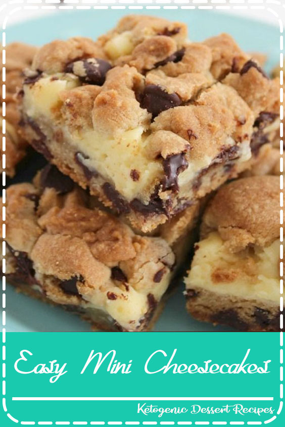 Need a an easy dessert - make these chocolate chip cookie cheesecake bars. YUM! They are the perfect marriage of chocolate chip cookies and cheescake!