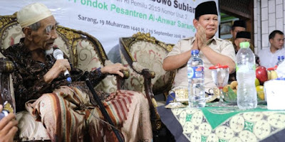 Kunjungan Prabowo ke PonPes Al-Anwar Rembang