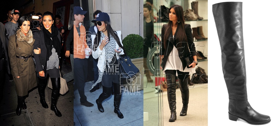 Kim Kardashian has seen in her Stuart Weitzman OTK Thigh Highs Boots 