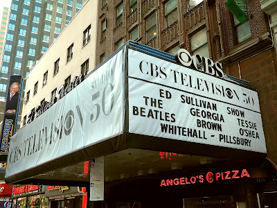 The Beatles The Ed Sullivan Theater Marquee